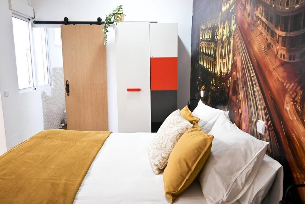 Agradable Apartamento Temporal De 1 Dormitorio En Madrid Pez30 Exterior foto
